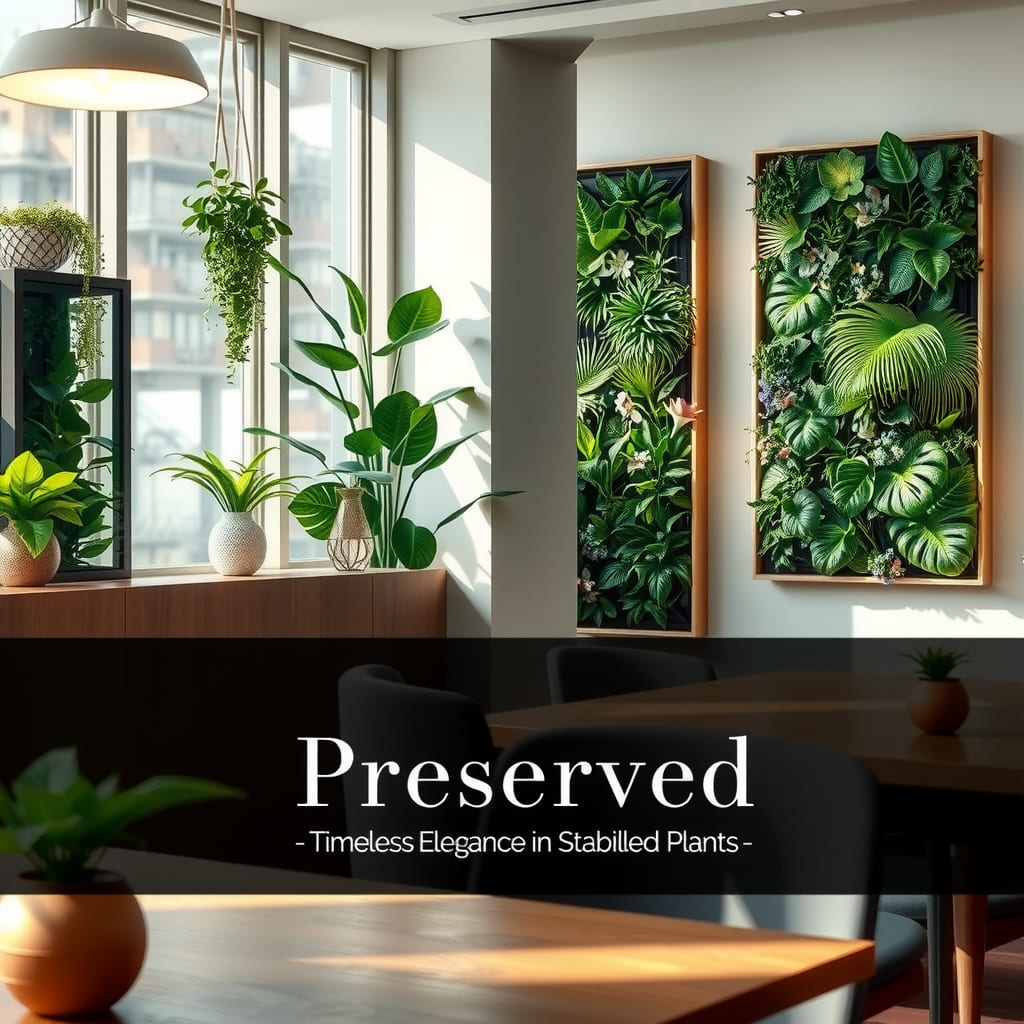 Preserved shop savoir faire végétaux et plantes stabilisés