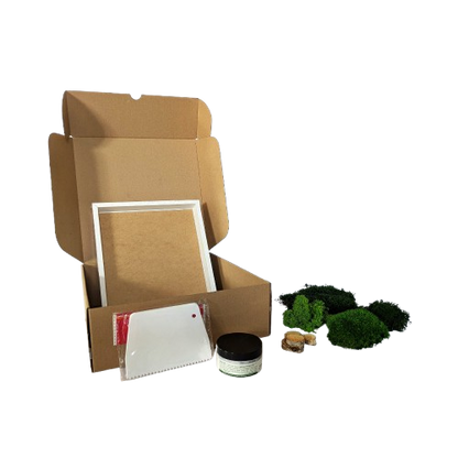 kit diy mousse végétale stabilisée mousse plate lichen de renne 